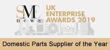 2019 Domestic Parts Supplier of the Year - SME UK Enterprise Awards