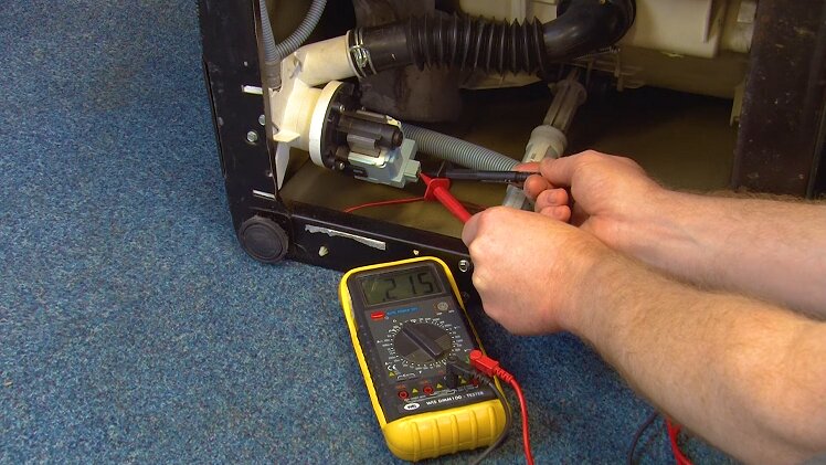 How to Use a Multimeter to Test the Drain Pump on Your Washing Machine